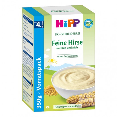 [4 pieces]HiPP German Organic Grain Millet Rice Noodles over 4 months old