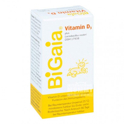 BiGaia German Vitamin D3 Lactic Acid Bacteria Drops for Infants