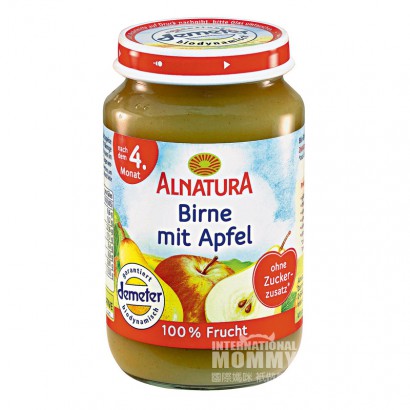 ALNATURA German Organic Apple Pear Puree*6