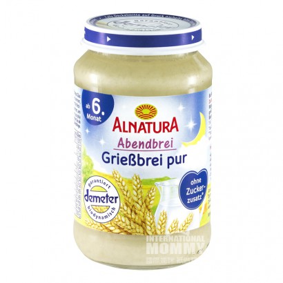 ALNATURA German Organic Wheat Semolina Good Night Puree*6