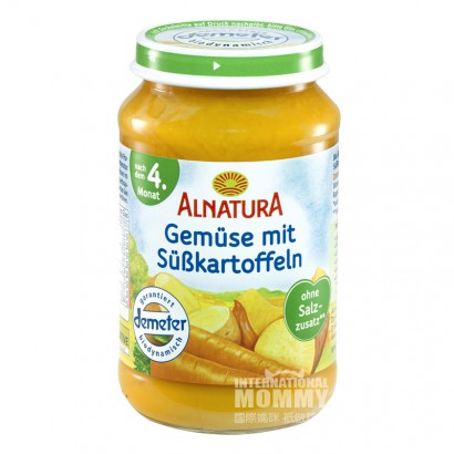ALNATURA German Organic Vegetable Sweet Potato Mashed*6