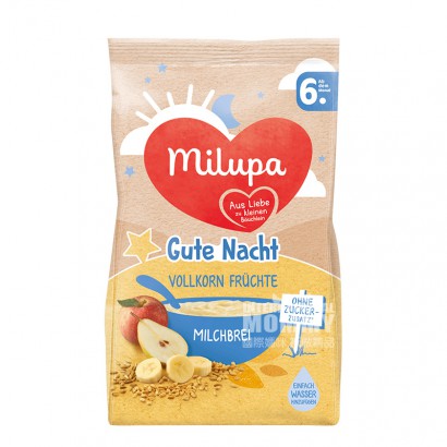 Milupa German Good Night Rice Noodles with Whole Wheat Fruit Milk over 6 months