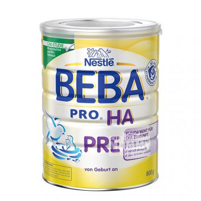 BEBA German moderately hydrolyzed milk powder pre stage * 6