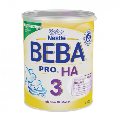 BEBA German moderately hydrolyzed milk powder stage 3 * 6