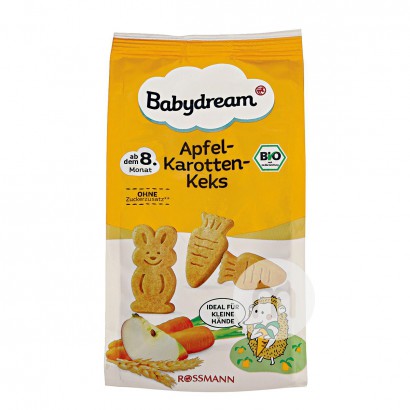 Babydream German Organic Apple Carrot Molar Cookies over 8 months