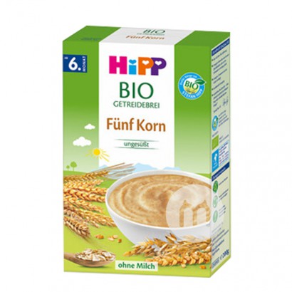 [6 pieces]HiPP German Organic Five Grain Rice Noodles over 6 months 200g