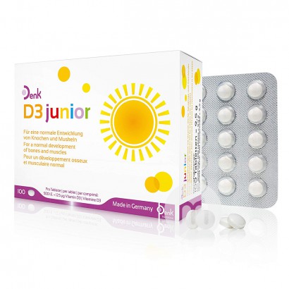 Denk German Vitamin D3 Tablets for Infants