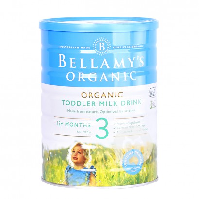 BELLAMY'S Australian Organic Infant Formula 3 stages 900g * 6 cans