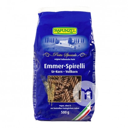 RAPUNZEL German Whole Wheat Italian Spiral Pasta