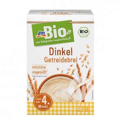 DmBio German Organic Spelt Wheat Noodles over 4 months 400g
