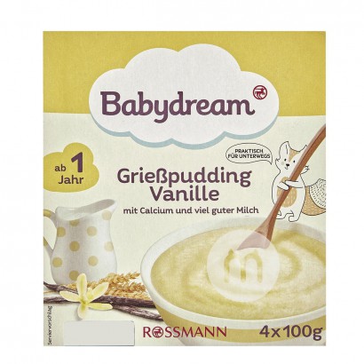 Babydream German Semolina Pudding Vanilla Cup over 12 months