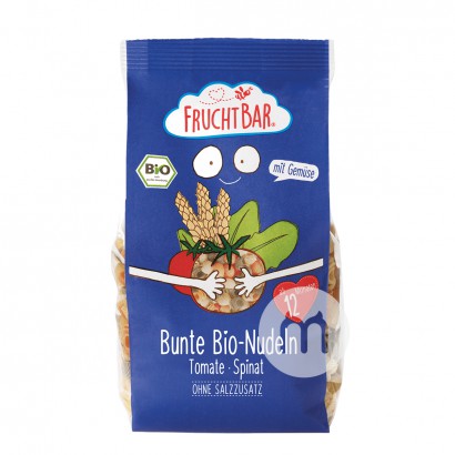 FRUCHTBAR German Organic Vegetable Colored Noodles over 12 months