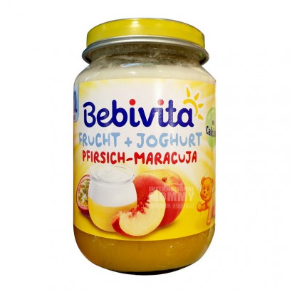 Bebivita Germany Peach and passion fruit puree for more than 10 months 190g*6
