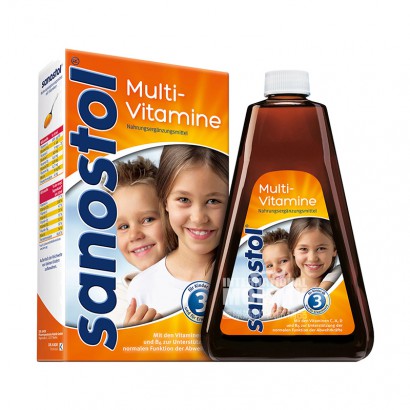 Sanostol Germany multi Children`s Multi Vitamin vitamin vitamin supplement syrup 460ml over 3 years old