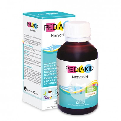 PEDIAKID France Nutritional soothing supplement blackcurrant flavor