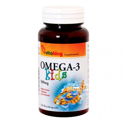 Vitaking Germany  Omega-3 High purity fish oil for children