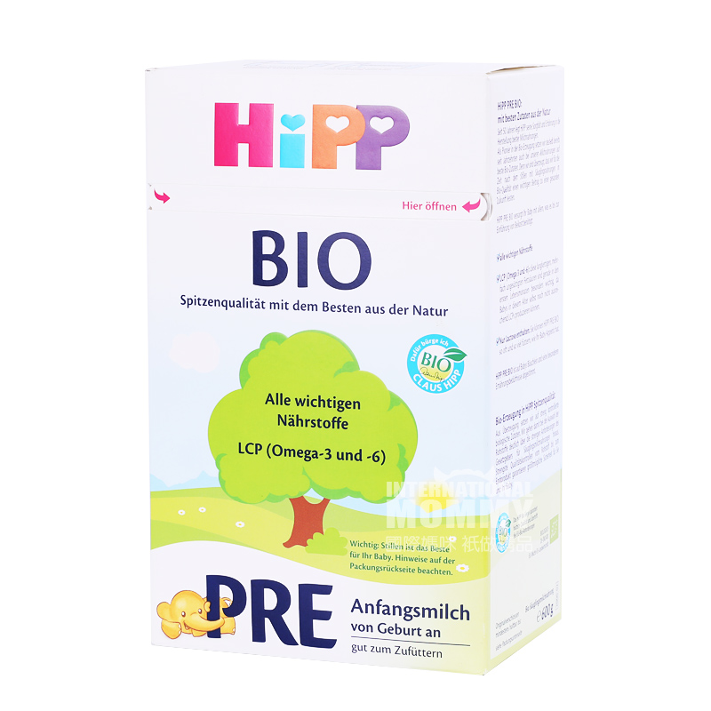 HiPP German organic milk powder pre...