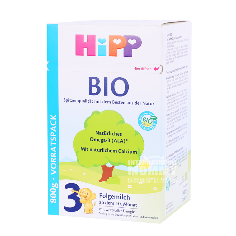HIPP German organic milk powder 3 s...