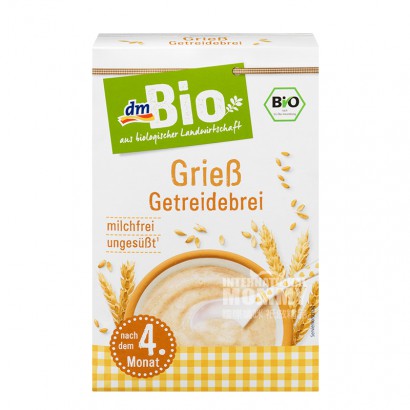 DmBio German Organic Whole Wheat Ri...