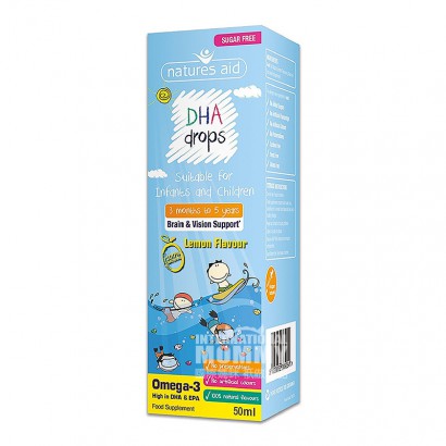 Natures Aid England DHA Drops for I...