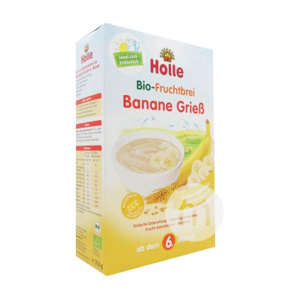 Holle German Organic Banana Semolin...