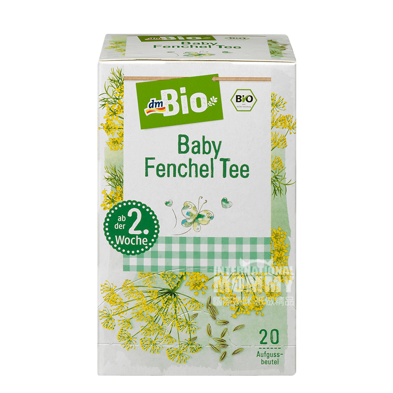 DmBio German Organic Fennel Tea for...
