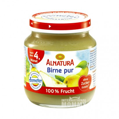 ALNATURA German Organic Pure Pear P...
