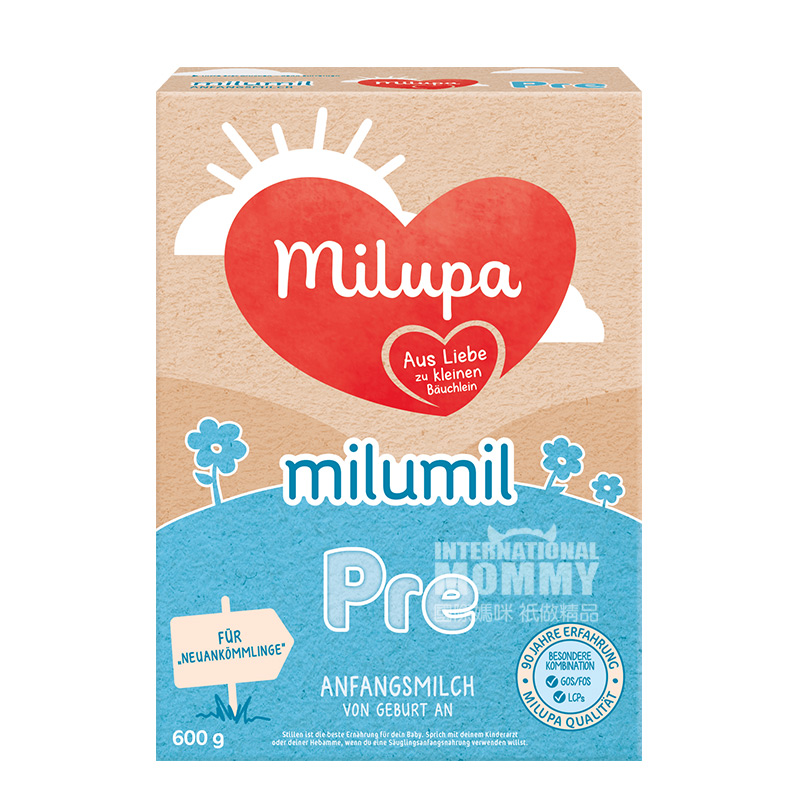Milupa German infant milk powder pr...
