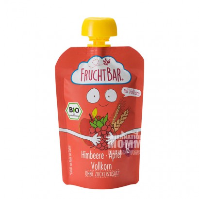 FRUCHTBAR German Organic Fruit and Cereal Puree Sucking over 6 months old 100g*8