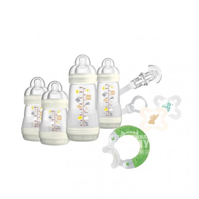 MAM Austria anti flatulence newborn bottle comfort 8-piece set