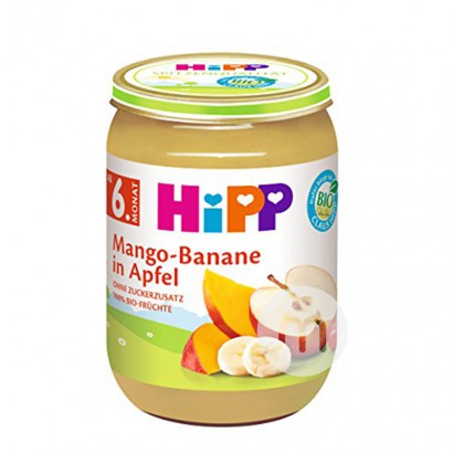 [2 pieces]HiPP German Organic Mango Banana Apple Puree