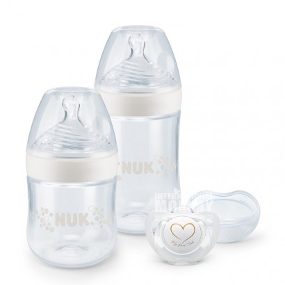 NUK Germany super wide mouth bottle nipple 4-piece set 0-18 months