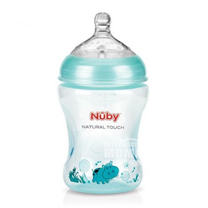 Nuby US natural milk feeling wide mouth PP bottle 240ml for more than 0 months