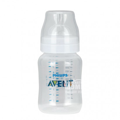 PHILIPS AVENT UK wide caliber PP plastic classic bottle 260ml 0-6 months