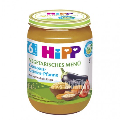 HiPP German Organic Vegetable Semolina Mix Puree Sucking over 6 months old*6