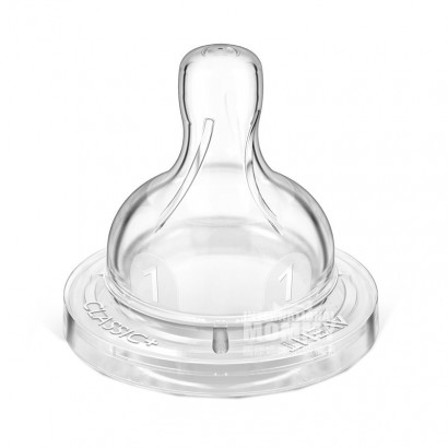 PHILIPS AVENT UK wide caliber classic silicone nipple for newborns over 0 months