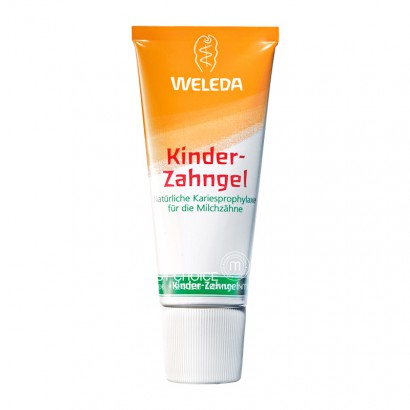 Weleda original version of organic edible fluoride free toothpaste from Germany