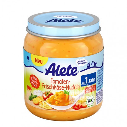 Nestle German Alete Series Organic Vegetable Noodle Puree