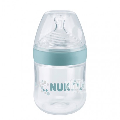 NUK Germany super wide mouth PP bottle silicone nipple 150ml 0-6 months green