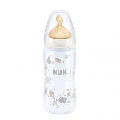 NUK Germany wide mouth PP bottle latex nipple 300ml 6-18 months