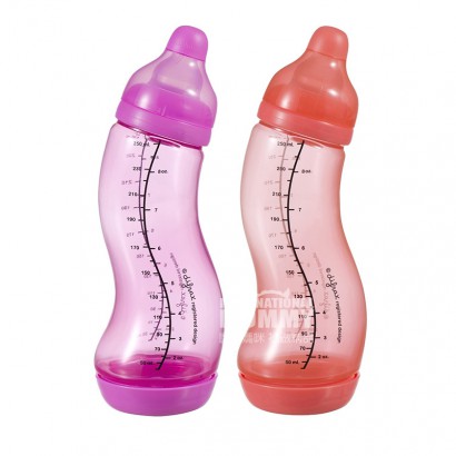 Difrax Netherlands anti flatulence S-type standard diameter bottle 250ml, two for more than 0 months