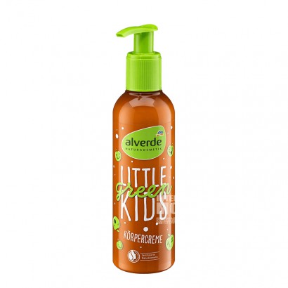 Alverde German organic apple almond oil moisturizer for children