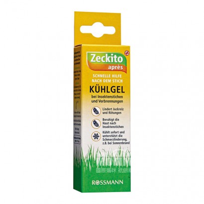 Zeckito German zeckito anti itching emergency gel after mosquito bite * 2 original overseas