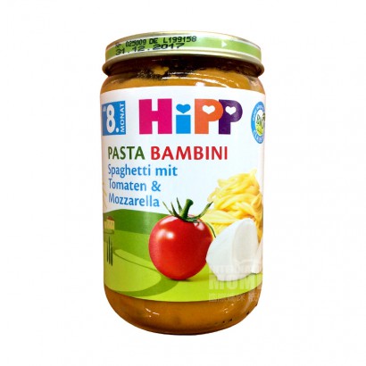 HiPP Germany  Organic Tomato salt free cheese pasta