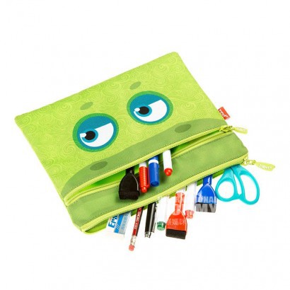 ZIPIT Israel Square Monster Series Pencil Case Overseas Local Original Edition