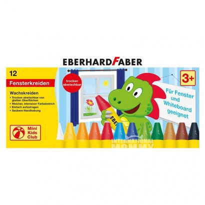 EBERHARD FABER Germany 12-color children's crayons overseas local original