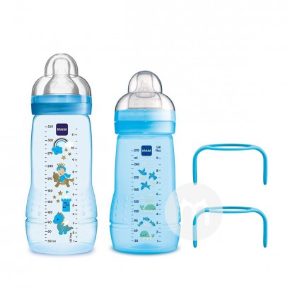 MAM Austria fall proof wide mouth PP bottle handle set