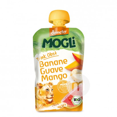 MOGLi German Organic Banana Guava Mango Blend Sucking*6