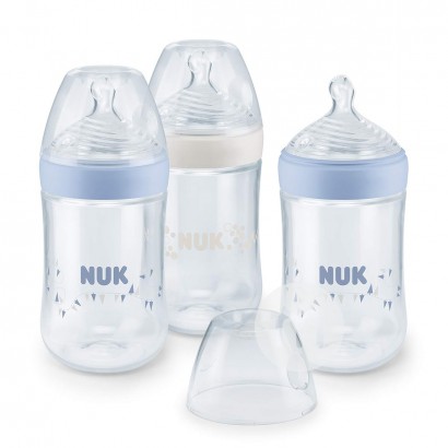 NUK Germany super wide caliber PP bottle 3 Pack male baby 260ml 6-18 months