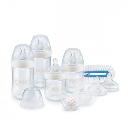 NUK Germany super wide mouth PP bottle nipple 8-piece set 0-18 months